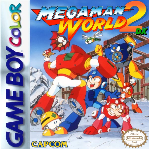 MEGA MAN II ゲームボーイソフト Mega Man World 2 DX - GBA Roms